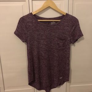 Purple Hollister Tee